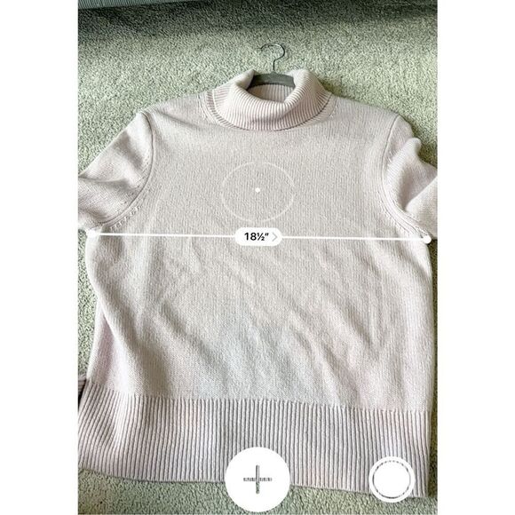 NWOT A.L.C Farrow Turtleneck Sweater, lilac Med $495 A29 - Picture 10 of 10